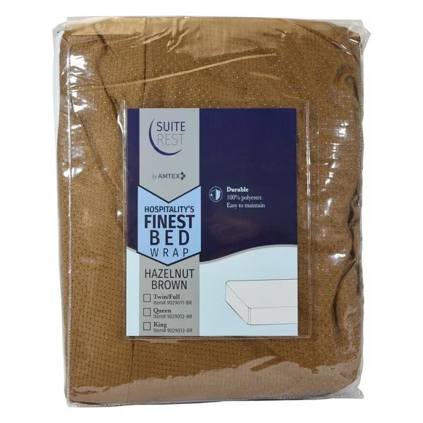 Box Spring Cover Easy Ft, Hazelnut Qn 60, Sino Talent International, Mfr#: 9029012-BR